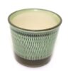 小鹿田焼　とびカンナそばちょこ緑/Onta soba cup/tobikanna/green/Kuroki humihito - 画像 (4)