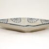 瀬戸　隅入菱形皿　線描き/Seto studio M/rhombus dish/Japan　 - 画像 (3)