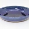 出西窯　ろくろ楕円深皿7寸　呉須/Syussai oval deep plate/blue