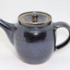 出西焼　ティーポット　切立黒（Syussai Teapot/black)Shimane pref.