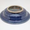 出西窯　縁そり鉢　7寸　呉須/Syussai rim flat bowl/21cm/blue - 画像 (4)