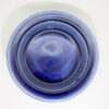 出西窯　縁そり鉢　7寸　呉須/Syussai rim flat bowl/21cm/blue - 画像 (5)