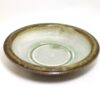 出西窯　縁そり鉢　7寸　灰/Syussai rim flat bowl/21cm/grey
