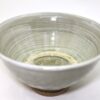 出西窯　6寸丼　刷毛灰/Syussai 18cm bowl/grey - 画像 (5)