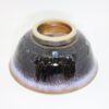出西窯　6寸丼　黒流れ/Syussai 18cm bowl/black - 画像 (4)