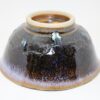 出西窯　6寸丼　黒流れ/Syussai 18cm bowl/black - 画像 (5)