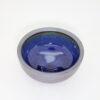 出西窯　外鉄内呉須　4寸ボウル/Syussai 12cm bowl/blue. grey - 画像 (2)
