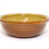 湯町窯　サラダ鉢　黄シノギ/Yumachi salad bowl/yellow-edge - 画像 (3)