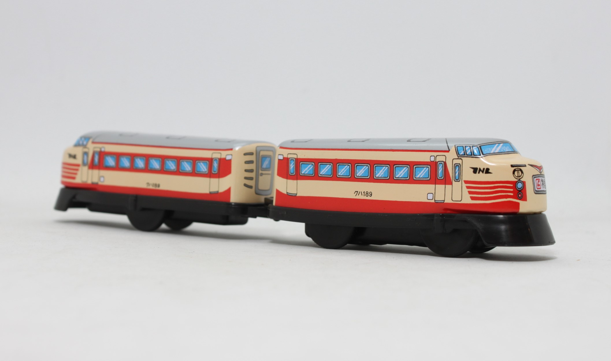 ブリキゼンマイ玩具　国鉄L特急/Tinplate toy/JNR express train