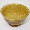 湯町窯　5寸丼　黄　魚/Yumachi 15㎝ bowl/yellow-fish - 画像 (3)