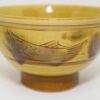 湯町窯　6寸丼　黄　魚/Yumachi 17㎝ bowl/yellow-fish - 画像 (6)