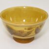 湯町窯　6寸丼　黄　魚/Yumachi 17㎝ bowl/yellow-fish - 画像 (5)