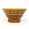 湯町窯　飯碗　大　スリップ/Yumachi rice bowl/L/slip - 画像 (2)