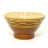 湯町窯　飯碗　大　スリップ/Yumachi rice bowl/L/slip - 画像 (5)