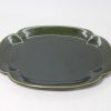 瀬戸　スタジオM　リアン焼物皿　織部/Studio M/Lien/dish plate/olive