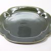瀬戸　スタジオM　リアン焼物皿　織部/Studio M/Lien/dish plate/olive - 画像 (5)