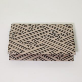 白石和紙 名刺入れ 雷菱/Shiroishi paper/card case/diamond thunder