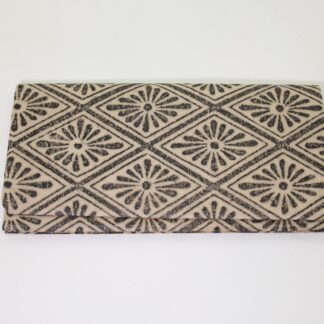 白石和紙 札入れ 花菱/Shiroishi paper/wallet/diamond shape flower