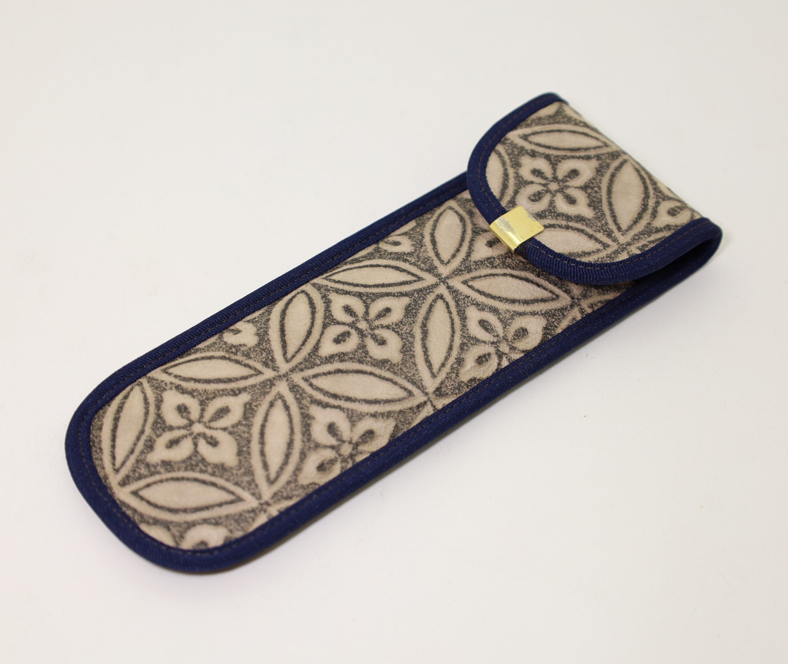 白石和紙 ペンケース 七宝(1~2本用)Shiroishi paper/pen case/ Cloisonné