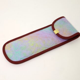 白石和紙 ペンケース 虹色七宝(1~2本用)Shiroishi paper/pen case/rainbow Cloisonné