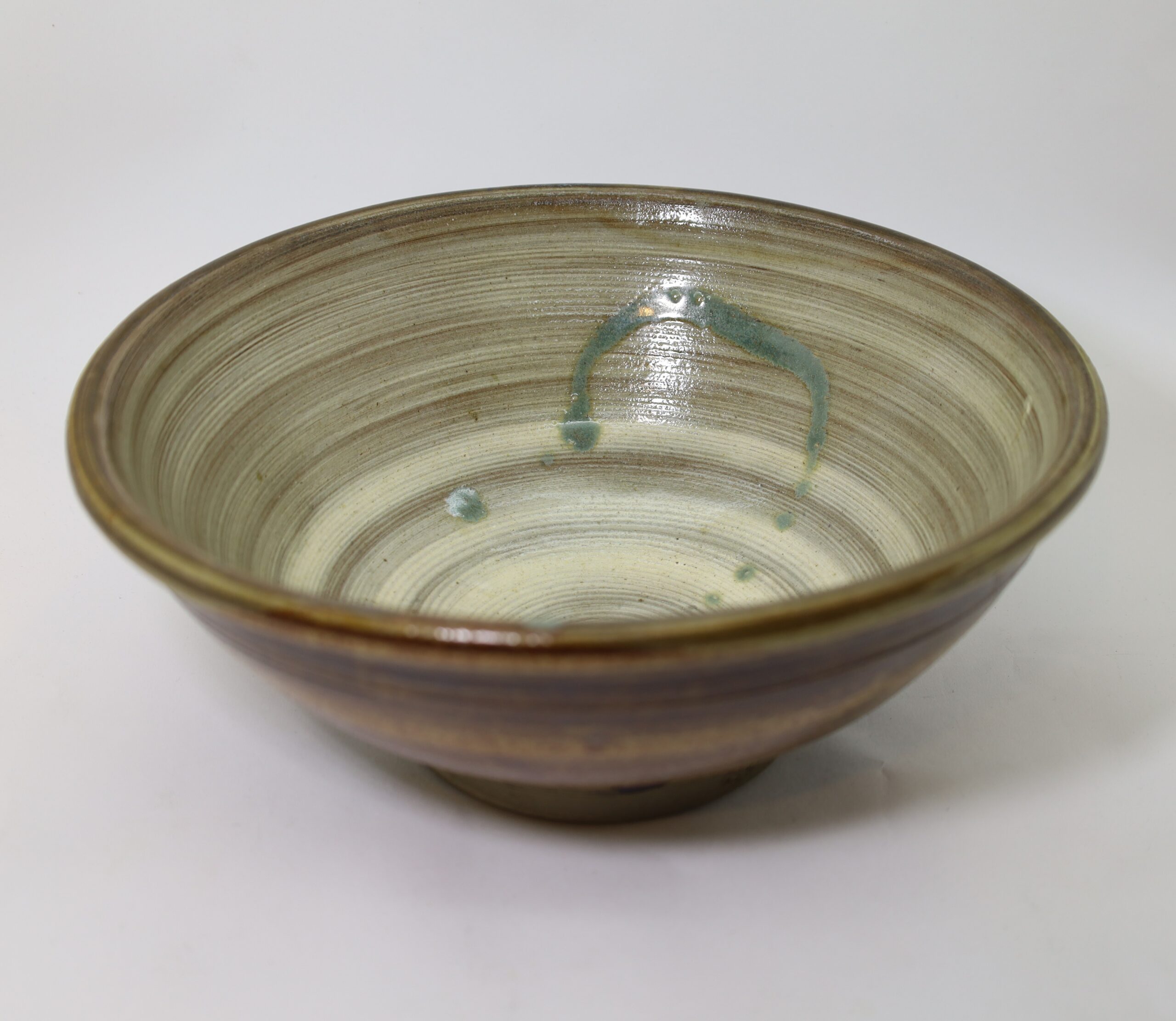 小鹿田焼 刷毛目8寸深鉢 柳瀬朝夫/Onta 24cm bowl/hakeme/Yanase asao - 画像 (6)