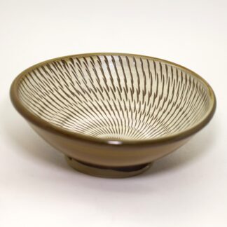 小鹿田焼　5寸カンナ鉢　坂本浩二/Onta 15cm bowl/kanna/Sakamoto kohji