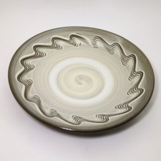 小鹿田焼　7寸くしめ皿　坂本浩二/Onta 21cm dish/kusime/Sakamoto kohji