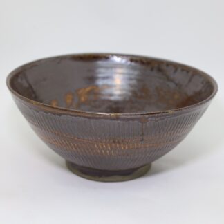 小鹿田焼　7寸深鉢カンナ　柳瀬元寿/Onta 21cm bowl/kanna/Yanase motohisa