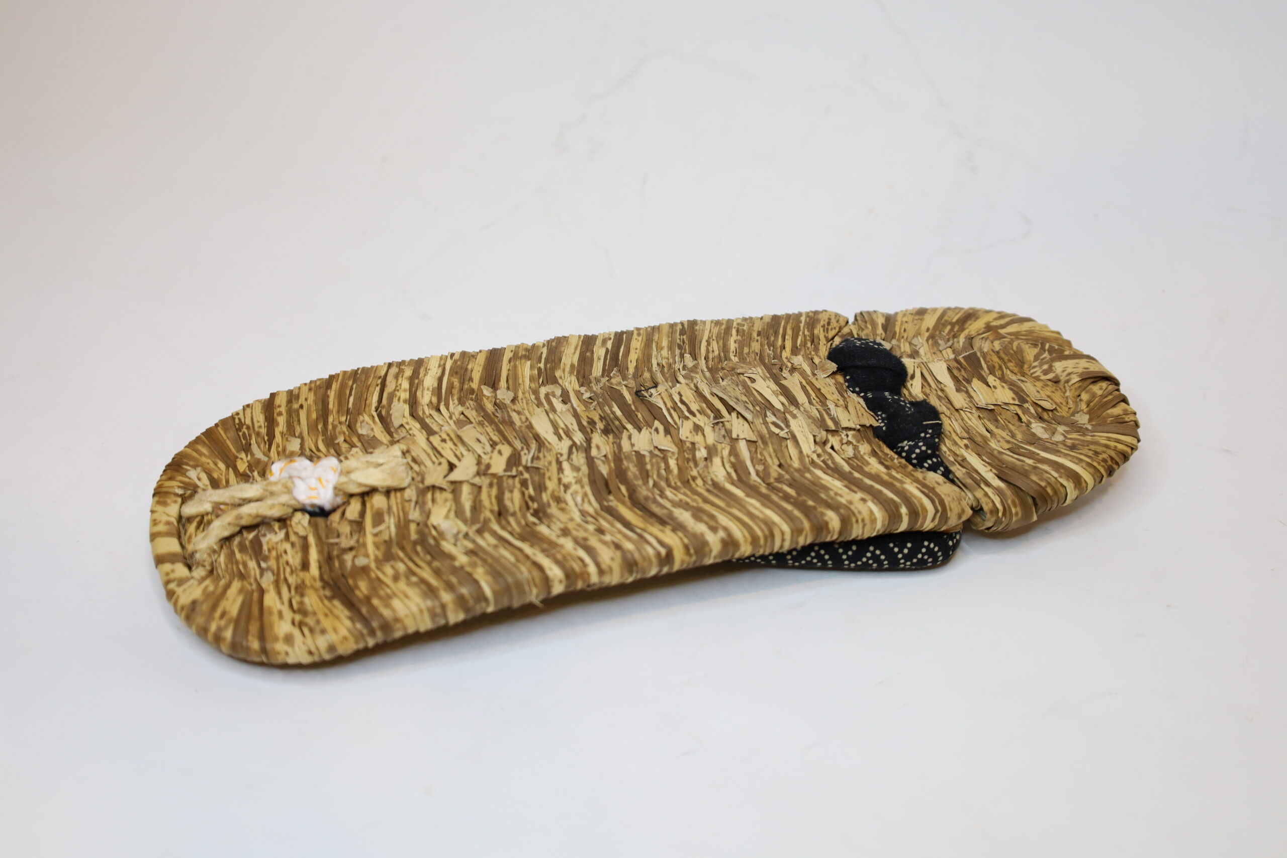 日田 竹皮わらじ 青海波/Hita Bamboo bark sandals/Seigaiha/Japan - 画像 (5)