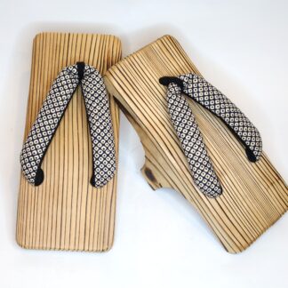 日田げた　一本歯　26cmカノコ/Hita Wooden single edge sandals/ceder/kanoko