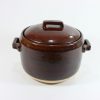 スタジオM　ご飯鍋　2合炊き「Braise」飴　Studio M rice cooking pot/360g for2~3person/brown