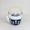 水玉土瓶　４号 Teapot polka dots/720cc/most popular japanese teapot