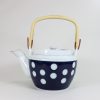水玉土瓶　６号 Tea pot polka dots/1080cc/most popular japanese teapot - 画像 (2)