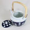 水玉土瓶　６号 Tea pot polka dots/1080cc/most popular japanese teapot - 画像 (4)