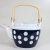 水玉土瓶　８号 Tea pot polka dots/1440cc/most popular japanese teapot - 画像 (2)