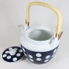 水玉土瓶　８号 Tea pot polka dots/1440cc/most popular japanese teapot - 画像 (4)