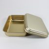 アルマイト　舟形弁当箱　小 Lunch box small/classic type/anodized aluminum/Kyoto pref. - 画像 (4)