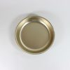 アルマイト食器　皿　中 School meal dish middle/anodized aluminum/Kyoto pref. - 画像 (3)