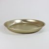 アルマイト食器　皿　特大（パン皿　深型）Bread dish large/anodized aluminum/Kyoto pref. - 画像 (2)