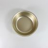 アルマイト食器　平鉢　中 School meal flat bowl middle/anodized aluminum/Kyoto pref. - 画像 (3)