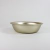 アルマイト食器　平鉢　中 School meal flat bowl middle/anodized aluminum/Kyoto pref. - 画像 (4)