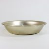 アルマイト食器　平鉢　大 School meal flat bowl large/anodized aluminum/Kyoto pref. - 画像 (4)