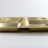 アルマイト食器　ランチプレート４食 Lunch plate 4cup/anodized aluminum/Kyoto pref. - 画像 (3)