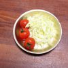 アルマイト食器　皿　小 School meal dish small/anodized aluminum/Kyoto pref. - 画像 (4)