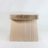 岐阜　風呂椅子 Bath stool/Chamaecyparis/Gifu pref. - 画像 (2)
