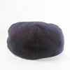 遠州木綿　刺子ハンチング　硫化染M Quiltingcotton hunting cap/dark blue M/Shizuoka pref. - 画像 (4)