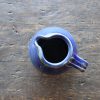出西焼　ピッチャー　呉須釉（Syussai-yaki pitcher/blue)Shimane pref. - 画像 (4)