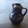 出西焼　ピッチャー　呉須釉（Syussai-yaki pitcher/blue)Shimane pref.