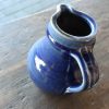 出西焼　ピッチャー　呉須釉（Syussai-yaki pitcher/blue)Shimane pref. - 画像 (2)