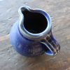 出西焼　ピッチャー　呉須釉（Syussai-yaki pitcher/blue)Shimane pref. - 画像 (3)